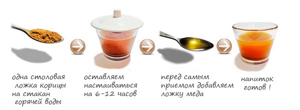 Полезные свойства мёда и корицы 