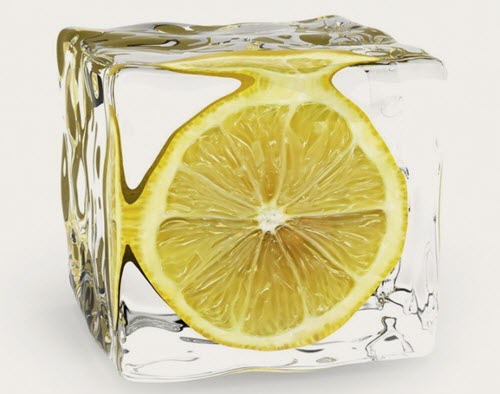 Замороженный лимон 