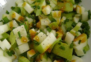Celery and Pepper Salad