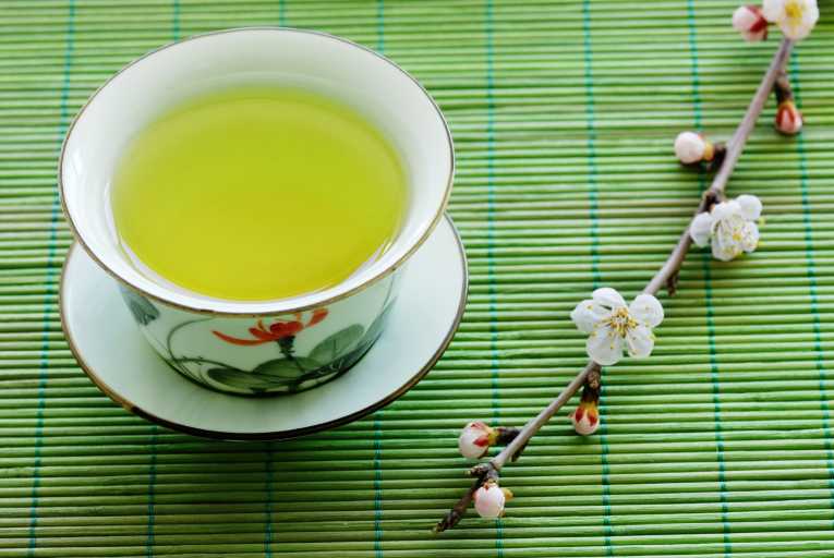 японский зеленый чай