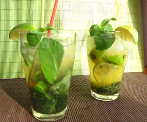 Wie man zu Hause einen echten Mojito macht