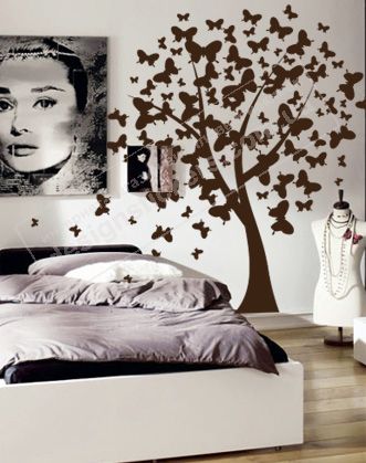 Stylish apartment decor – vinyl wall stickers