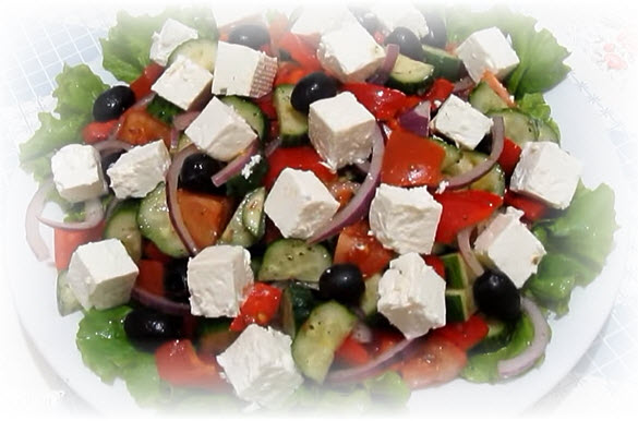 Греческий салат – Суржик Эдуард