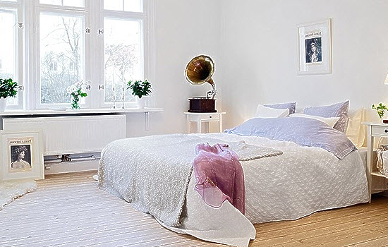 Beautiful modern bedroom: tips
