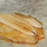Filled fish with cheese